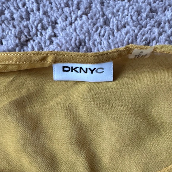 DKNYC Golden Yellow Blouse - Picture 2 of 5